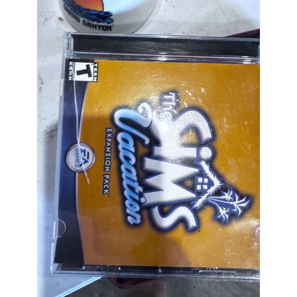 The Sims Vacation Expansion Pack PC Game EA Games Jewel Case Classic Sim T Rated